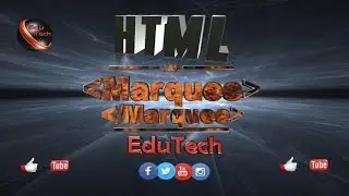 Learn Marquee Tag In HTML