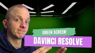 Green screen effect in Davinci Resolve