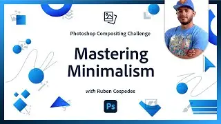 Less is More: Mastering Minimalist Poster Design | Photoshop Compositing Challenge