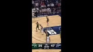 Puff Johnson Gets the Floater to Go vs. Le Moyne | Penn State Mens Basketball