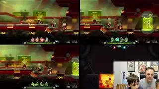 Awesomenauts com Rockinho e Sr Batata Gamer