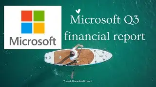 Microsoft Q3 financial report simple review