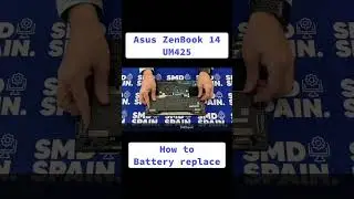 Asus ZenBook 14 UM425 How to Battery replace 