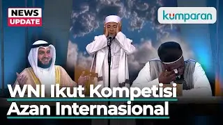 Merinding! Suara Indah Peserta Lomba Azan Asal Indonesia Ini Bikin Juri Nangis