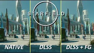 Starfield DLSS 3.5 Patch | DLSS 3 and Frame Generation Benchmark |1440p - 4K | RTX 4090