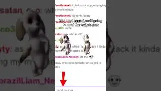 The Twitch Mod turning up like:  😱 