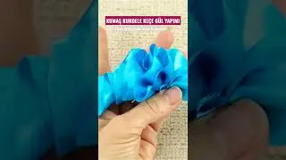 Kumaş Gül Nasıl Dikilir ❓ Gül Yapımı 3 Kolay Yöntem 🌹💡 