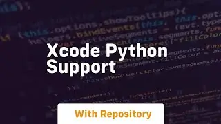 xcode python support