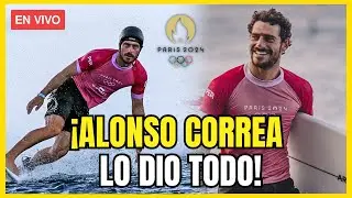 🔴 ALONSO CORREA compite por el BRONCE EN SURF en las OLIMPIADAS PARÍS 2024 | EN VIVO