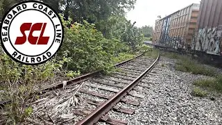 Ancient Abandoned Railroad Crossing from Seaboard Coast Line Era