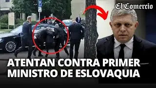 🔴 ATENTADO EN ESLOVAQUIA: primer ministro ROBERT FICO en estado crítico tras INTENTO DE ASESINATO