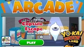 Yo-Kai Watch Land - Arcade Mini-Game: Capsule Escape (iOS/iPad Gameplay)