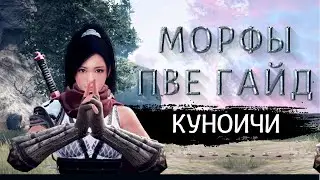 Black Desert Online. Куноичи гайд пве морфы. (Chizuro)