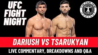 Clash of Champions: Dariush vs. Tsarukyan LIVE | In-Depth Commentary & Fan Q&A!