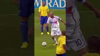 Zidane DAZZLES against Brazil 💫 | #ShortsFIFAWorldCup #Shorts