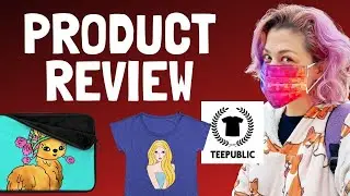 TeePublic Review - Print on Demand tShirt, Hoodie, Face Mask & Laptop Bag