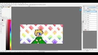 I drawed tweek from south park