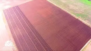 Тянем пленку и капельную ленту 08 05 2016
