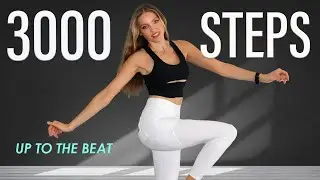 3000 Steps To The Beat / Cardio Workout At Home / With Step Counter