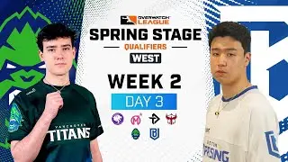 Overwatch League 2023 Season | Spring Stage Qualifiers | Week 2 Day 3 – West