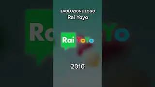 Evoluzione Logo - Rai Yoyo (2006-2024) #evolution #logo