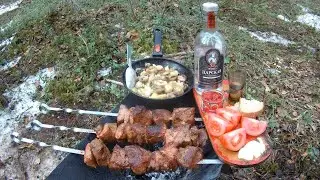Поход в лес с ночёвкой у озера