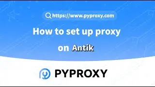 PYPROXY|How to set up proxy on Antik?