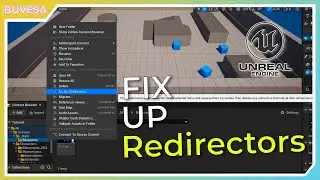 How To Move Blueprints & Fix Up Redirectors (UE5)