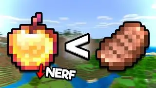 Minecraft Nerfed The Enchanted Apple... Why?