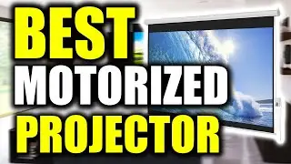 TOP 5: Best Motorized Projector Screens [2022]