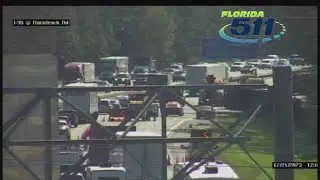 Three injured after I-95 wreck near Race Track Road closes lanes for hours