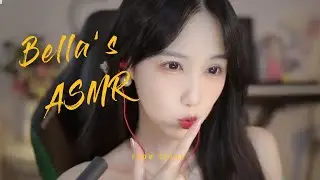 【Bella ASMR】Fan+Tongue