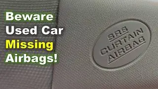 Repair SRS after accident / Used Car Missing airbag! 2013 - 2018 Rav4 - Repair plan