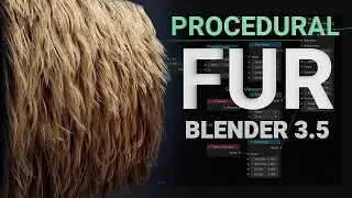 How to Make Procedural Fur in Blender 3.5