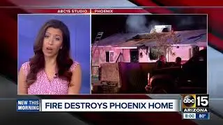 Phoenix home destroyed in fire