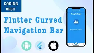 flutter Curved Bottom Navigation Bar