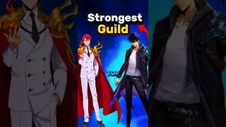 Solo Leveling Top 5 Strongest Guilds #anime #sololeveling #sungjinwoo #guild