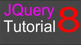 JQuery Tutorial for Beginners - 8 - The CSS method