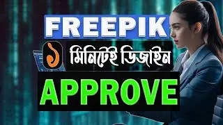 ইনকাম করুন Freepik থেকে | Earn Money Freepik With free AI design | Typography T Shirt Design With Ai