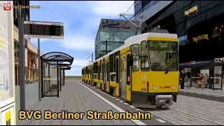 BVG Berliner Straßenbahn | OMSI 2 | AI Linie M4