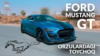 FORD MUSTANG GT - V8 simfoniyasi