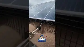 LIMPEZA de Usinas de Energia Solar Fotovoltaica 