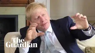 Boris Johnson says he makes models of buses to relax