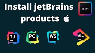 Download and install jetbrains toolbox in Macbook M1 | Webstrom, pycharm, Intellij