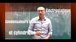 MP/PC/PSI: Cours électrostatique/condensateurs plan et cylindrique