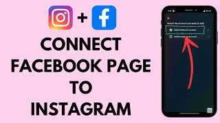 How to Connect Facebook Page to Instagram (2024) | Connect Instagram With Facebook