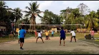 Volleyball Match- Basic Training Center, Kokrajhar