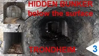 German bunker below the surface in Trondheim (Lade) Norway nr 3