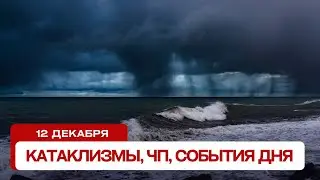 Катаклизмы сегодня 12.12.2023. Новости сегодня, ЧП, катаклизмы за день, события дня.