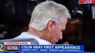 Colin Gray, father of the alleged Apalachee High School shooter Colt Gray court appearance